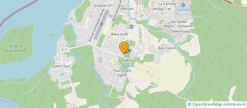 localisation de l'entreprise OKA à SAINT-LAURENT-DU-MARONI