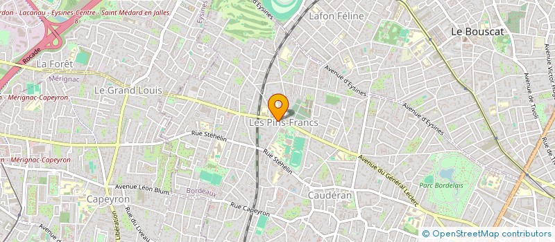 localisation de l'entreprise OKA à BORDEAUX