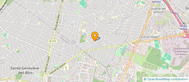 localisation de l'entreprise OKA INVESTISSEMENTS  MORSANG-SUR-ORGE