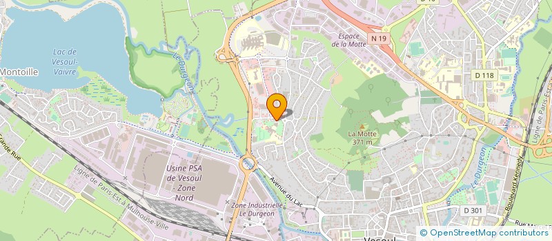 localisation de l'entreprise OKA SUSHI BAR  VESOUL