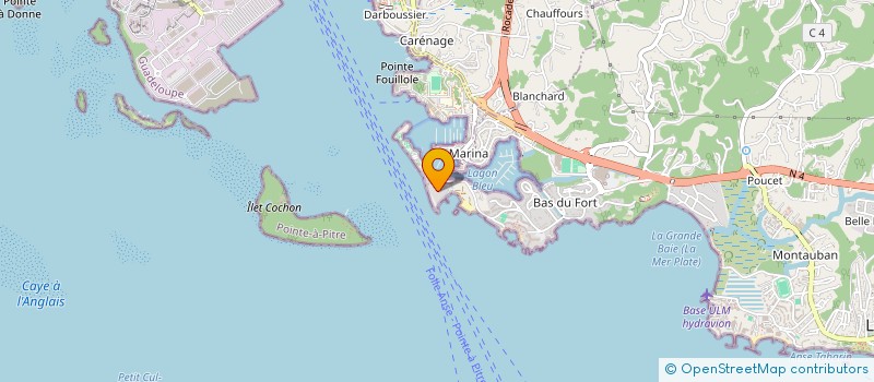 localisation de l'entreprise OKAB  LE GOSIER