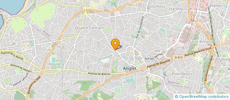 localisation de l'entreprise OKAB  ANGLET