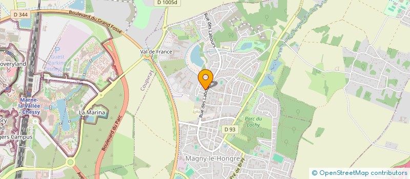 localisation de l'entreprise OKABARET  MAGNY-LE-HONGRE