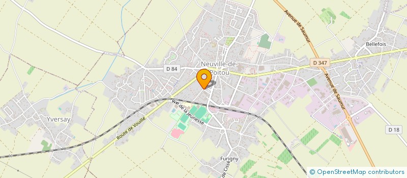 localisation de l'entreprise OKABE  NEUVILLE-DE-POITOU