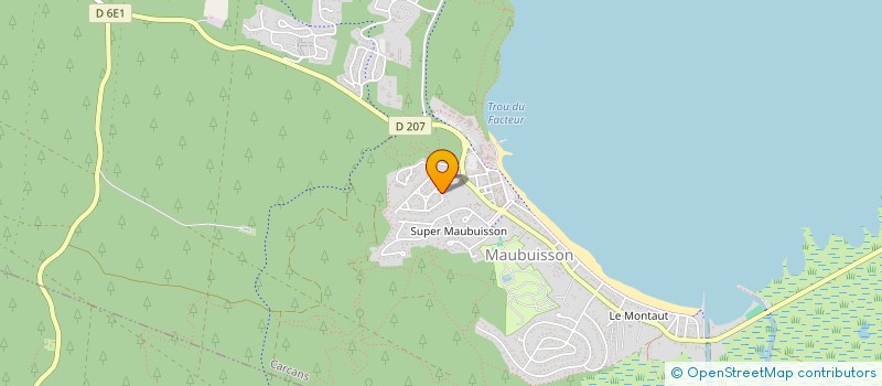 localisation de l'entreprise OKAI  CARCANS