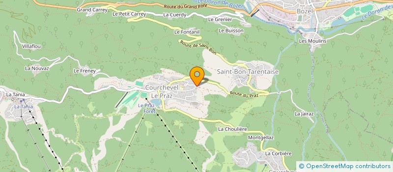 localisation de l'entreprise OKALA à COURCHEVEL