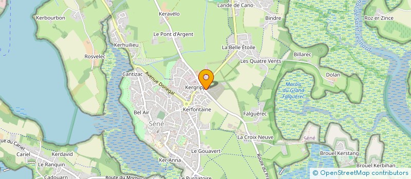 localisation de l'entreprise OKALYS à SENE