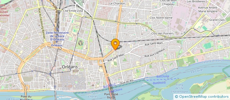 localisation de l'entreprise OKAM FINANCE à ORLEANS