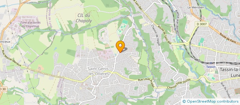 localisation de l'entreprise OKAMI NO DOJO  SAINT-GENIS-LES-OLLIERES