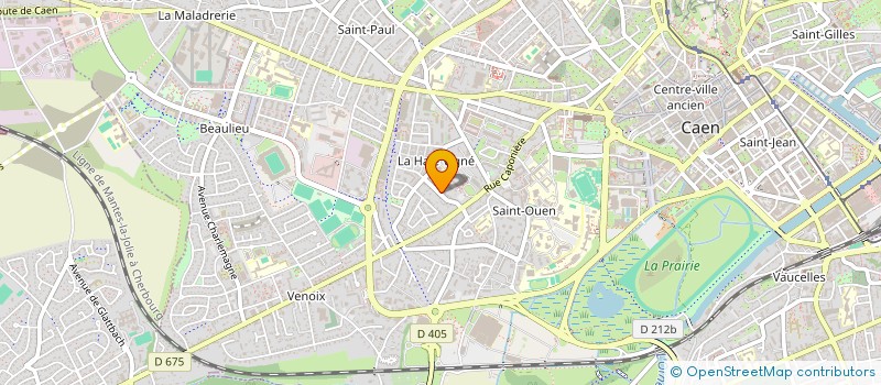 localisation de l'entreprise OKAMI PATRIMOINE à CAEN