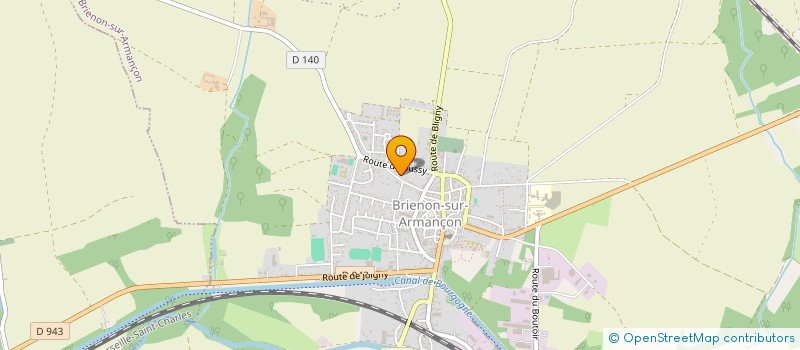 localisation de l'entreprise OKAMONO  BRIENON-SUR-ARMANCON