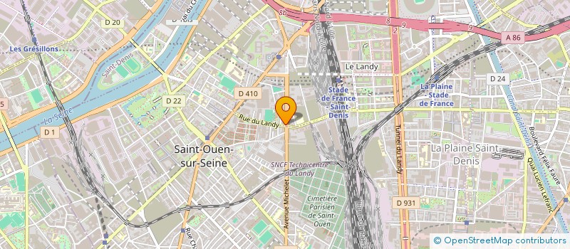 localisation de l'entreprise OKANE à SAINT-DENIS