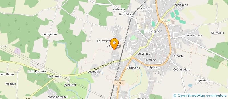 localisation de l'entreprise OKANE  PLUVIGNER