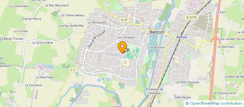 localisation de l'entreprise OKANEMOCHI  BETTON