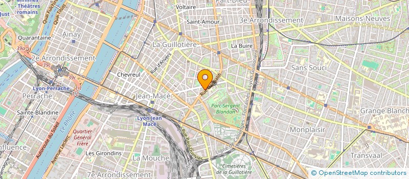 localisation de l'entreprise OKAOU PRODUCTION  LYON