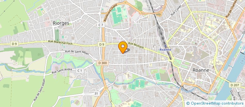 localisation de l'entreprise OKAPI 327 à RIORGES
