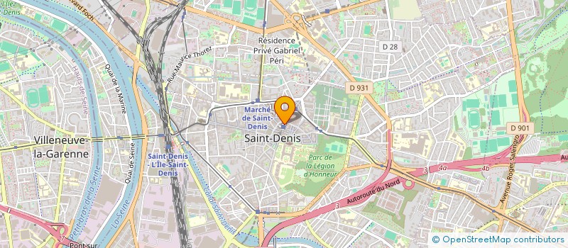 localisation de l'entreprise OKAPI AUTO  SAINT-DENIS