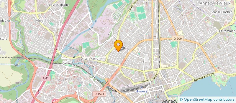 localisation de l'entreprise OKAWITA, LIEU DE RENCONTRE à ANNECY