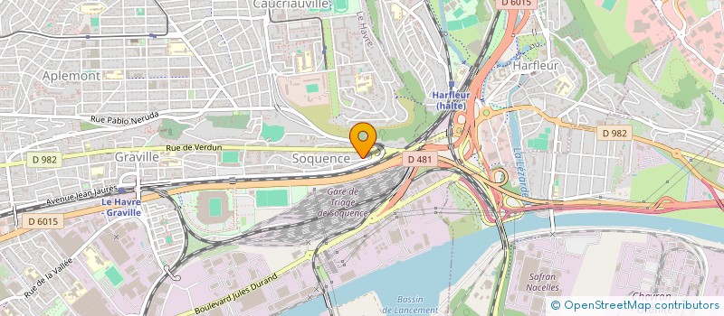 localisation de l'entreprise OKAZAUTO à LE HAVRE