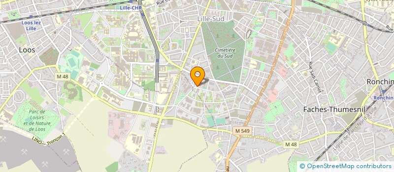 localisation de l'entreprise OKBA 3000 à LILLE