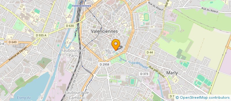 localisation de l'entreprise OKBAT  HASNON