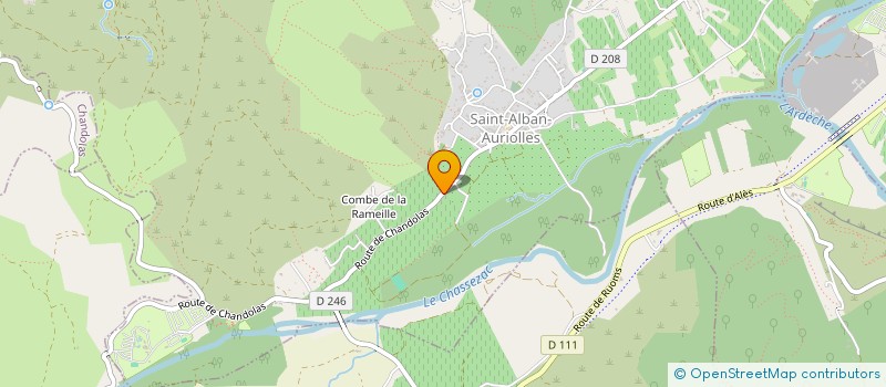 localisation de l'entreprise OKCA  CAVEIRAC