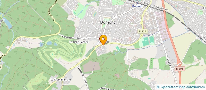 localisation de l'entreprise OKD PIECES AUTOS  DOMONT