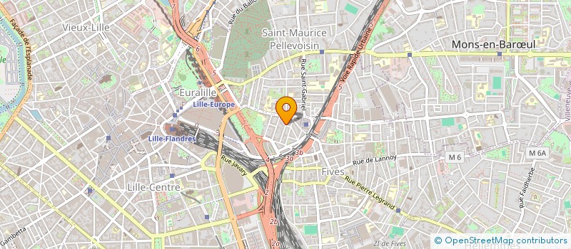 localisation de l'entreprise OKDH HOLDING à LILLE