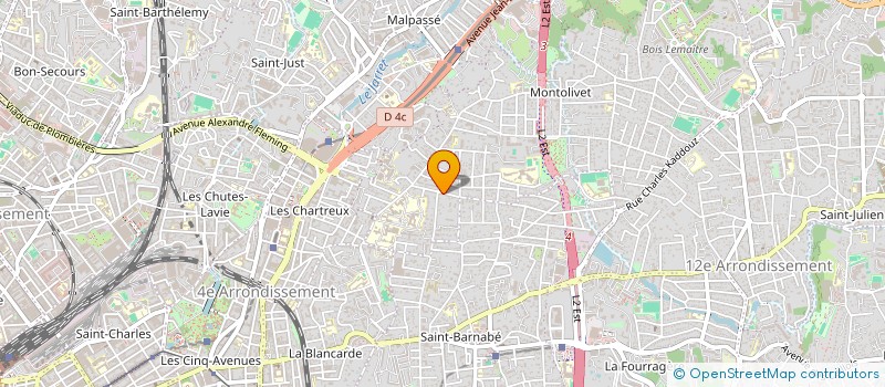 localisation de l'entreprise OKDIAGNOSTIC à MARSEILLE