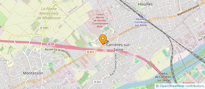 localisation de l'entreprise OKDIAS CONSTRUCTION à CARRIERES-SUR-SEINE