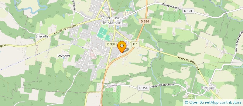 localisation de l'entreprise OKDM EVENEMENTIEL  VILLENEUVE-DE-MARSAN