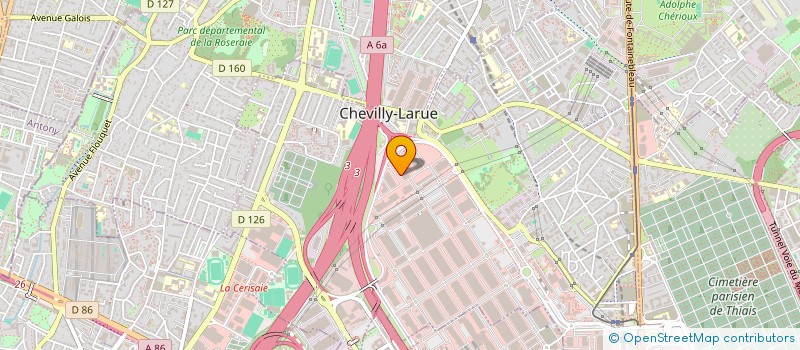 localisation de l'entreprise OKEANOS  CHEVILLY-LARUE