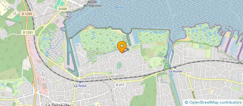 localisation de l'entreprise OKEANOS  LA TESTE-DE-BUCH