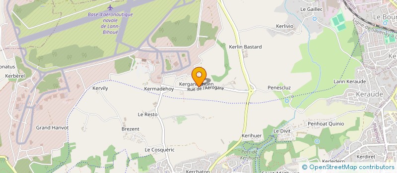 localisation de l'entreprise OKEANOS SAUVETAGE SECOURISME DE PLOEMEUR  PLOEMEUR