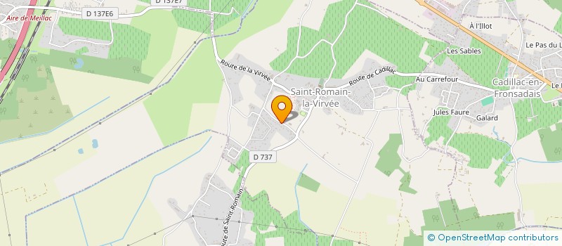 localisation de l'entreprise OKEDAC  SAINT-ROMAIN-LA-VIRVEE