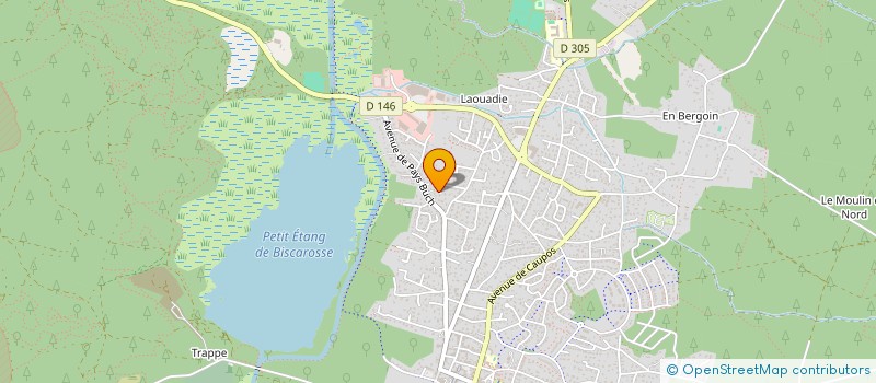 localisation de l'entreprise OKEHAMPTON  BISCARROSSE