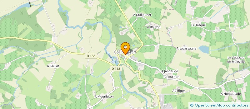 localisation de l'entreprise OKELEIGH à GONDRIN