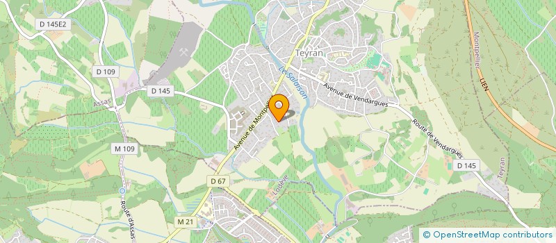 localisation de l'entreprise OKFLO  TEYRAN