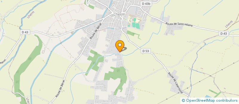 localisation de l'entreprise OKGO à LHERM