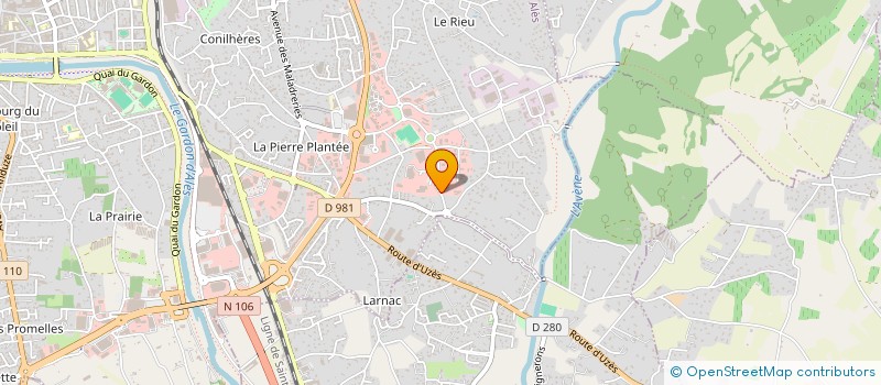 localisation de l'entreprise OKHALA à ALES
