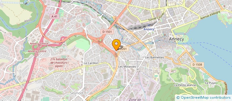 localisation de l'entreprise OKI-DOCI à ANNECY