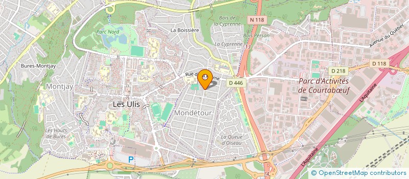 localisation de l'entreprise OKI ONE  ORSAY