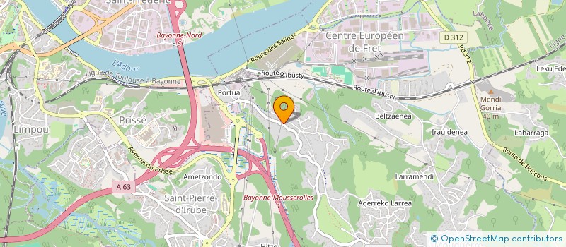 localisation de l'entreprise OKIARAH  BAYONNE