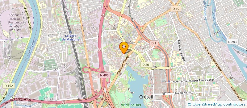 localisation de l'entreprise OKIEMY à CRETEIL