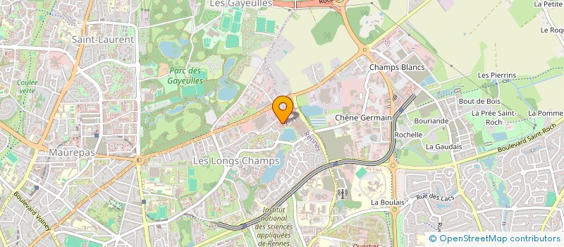 localisation de l'entreprise OKIO à RENNES