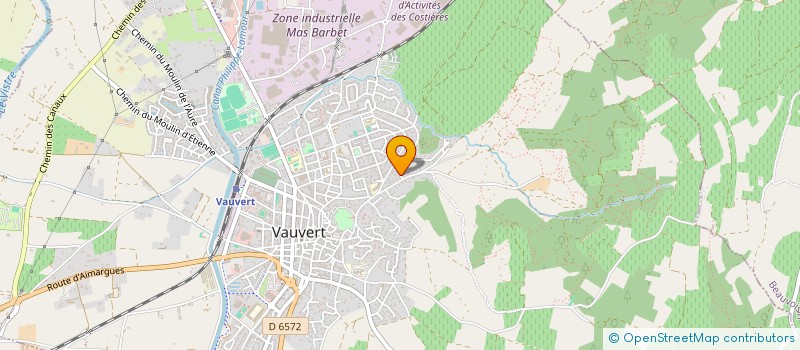 localisation de l'entreprise OKIPLUM à VAUVERT