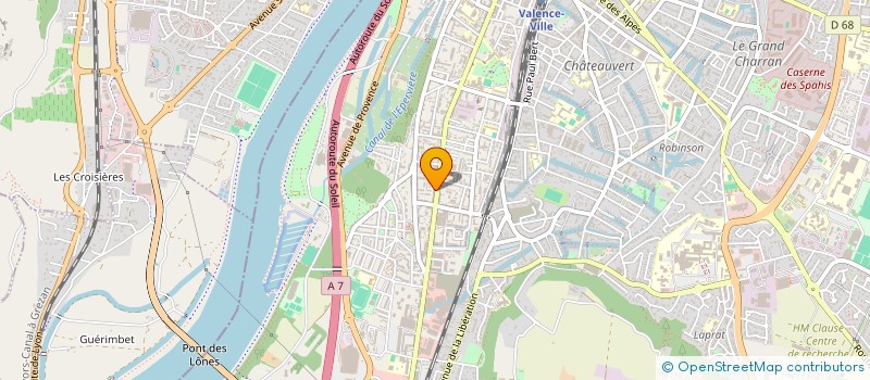 localisation de l'entreprise OKISS à VALENCE