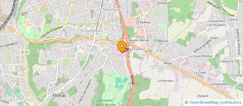 localisation de l'entreprise OKKIN à FLOIRAC