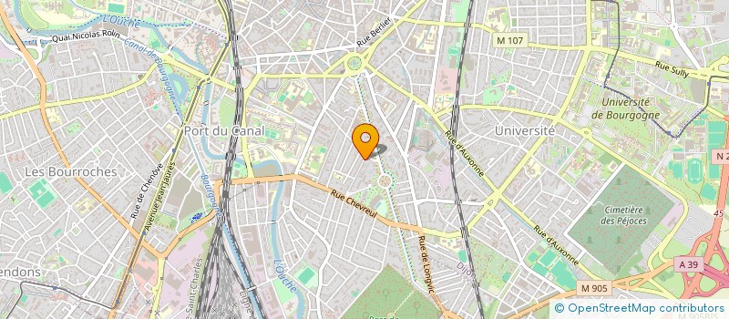 localisation de l'entreprise OKKO à DIJON