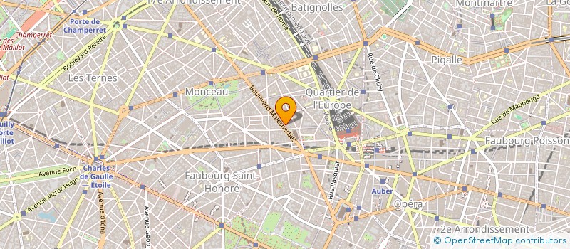 localisation de l'entreprise OKKO GRENOBLE JARDIN HOCHE  PARIS 8